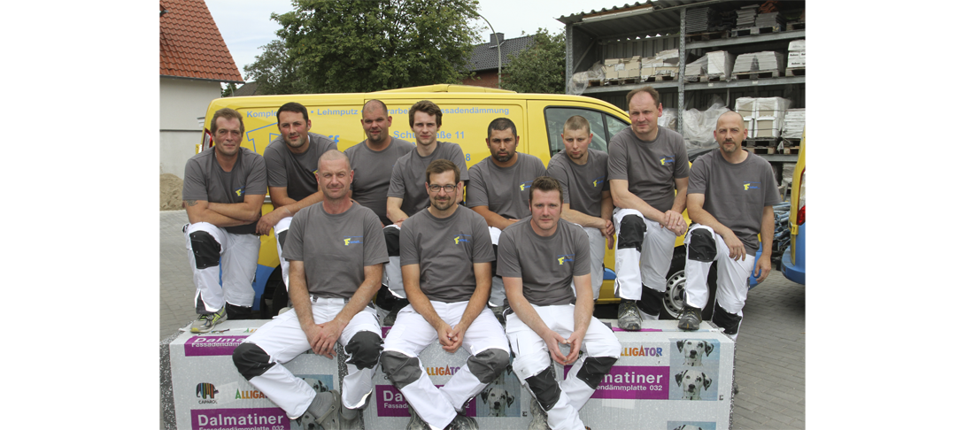 Fliesenlegerteam