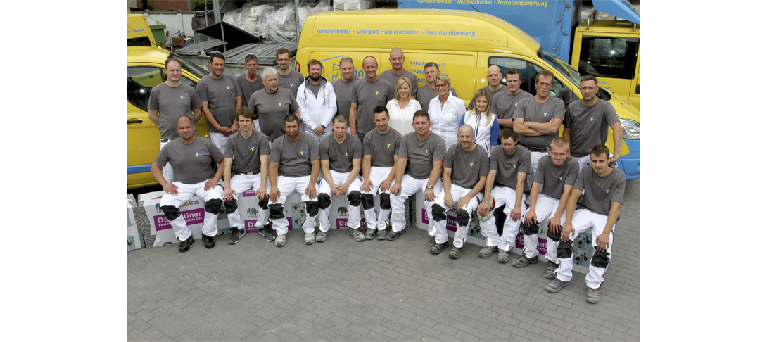 Fliesenlegerteam